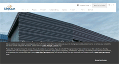 Desktop Screenshot of kingspan.com